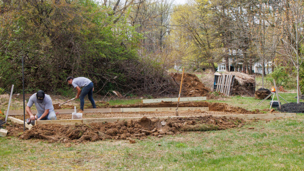 Base for Storage Shed 4 Storage Shed Base Installation Service