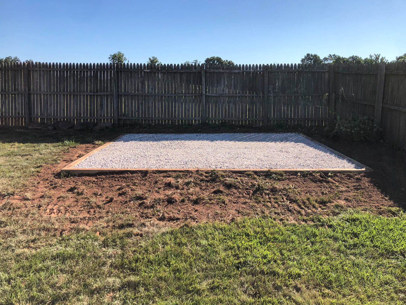12x14 gravel pad in etters pa