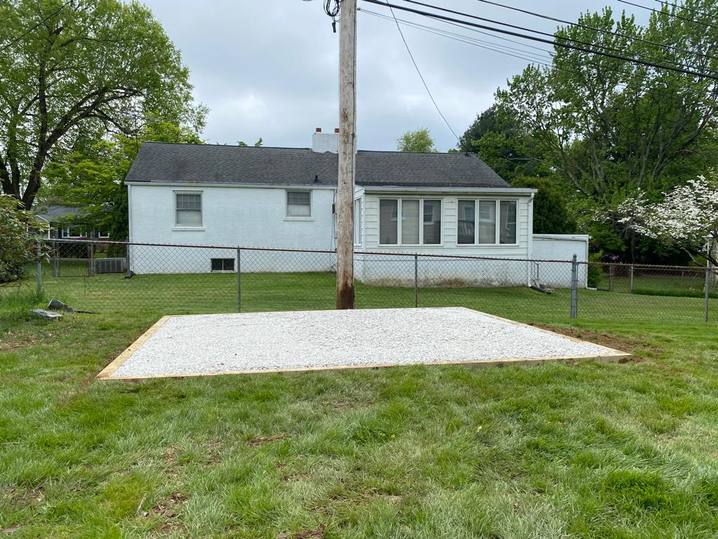 12x14 gravel pad in west chester pa
