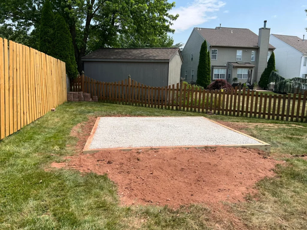 12x18 shed foundation in collegeville pa
