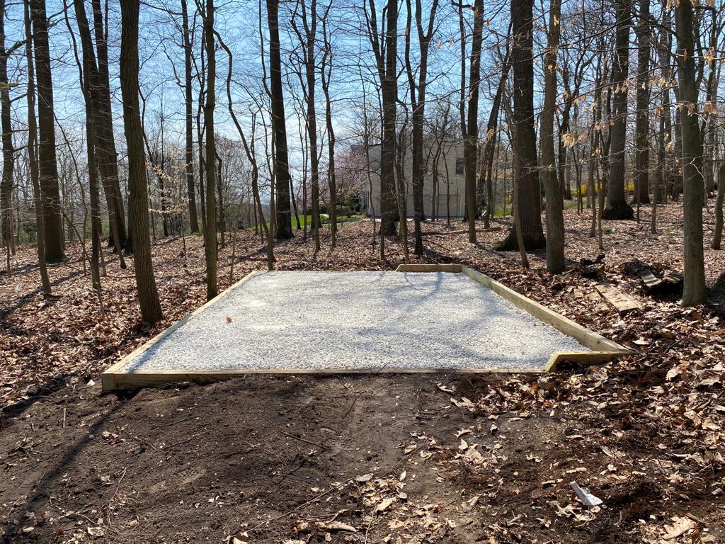 14x22 gravel pad in exton pa