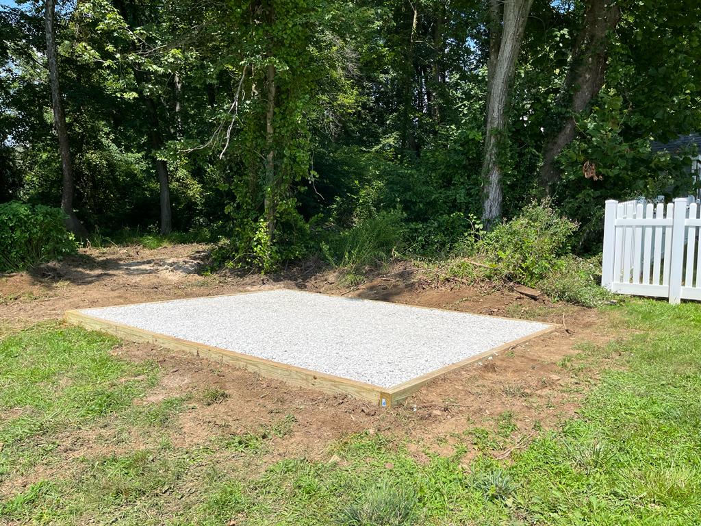 12x16 gravel pad in coatesville pa