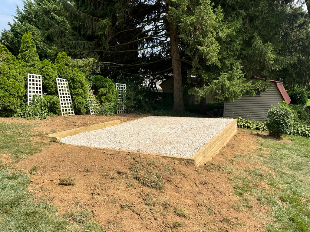 12x18 shed pad in lancaster pa