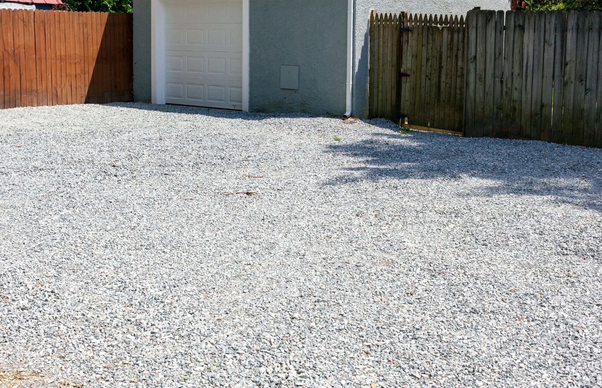 adding new gravel to driveway