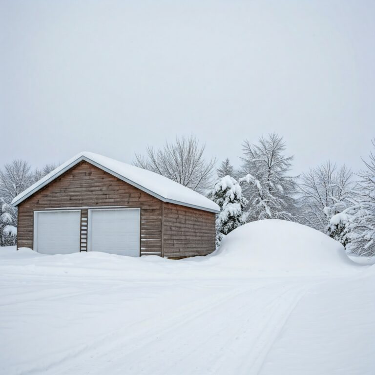 preparing your shed and garage foundation for winter weather