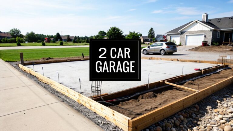 2 car garage garage construction