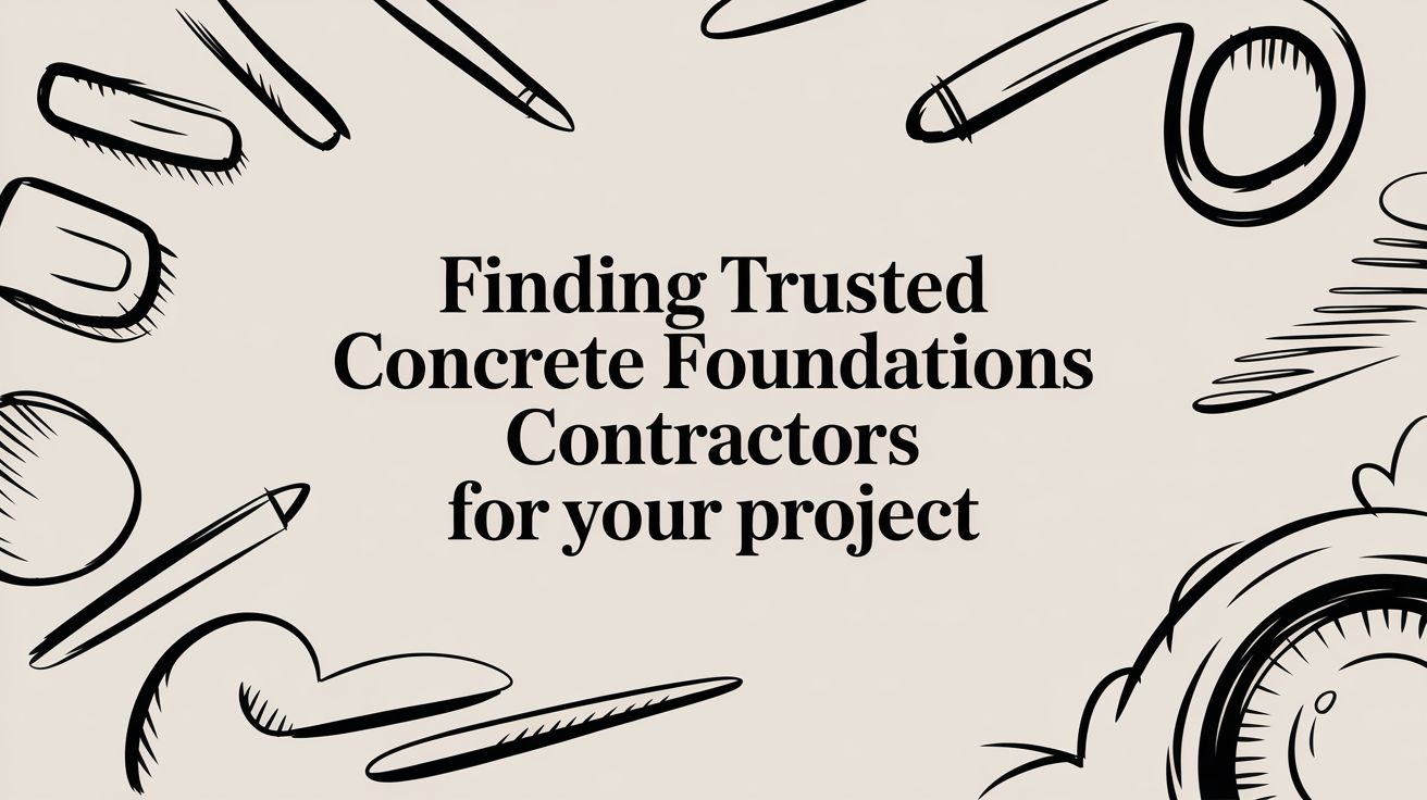 concrete foundations contractors foundation contractors
