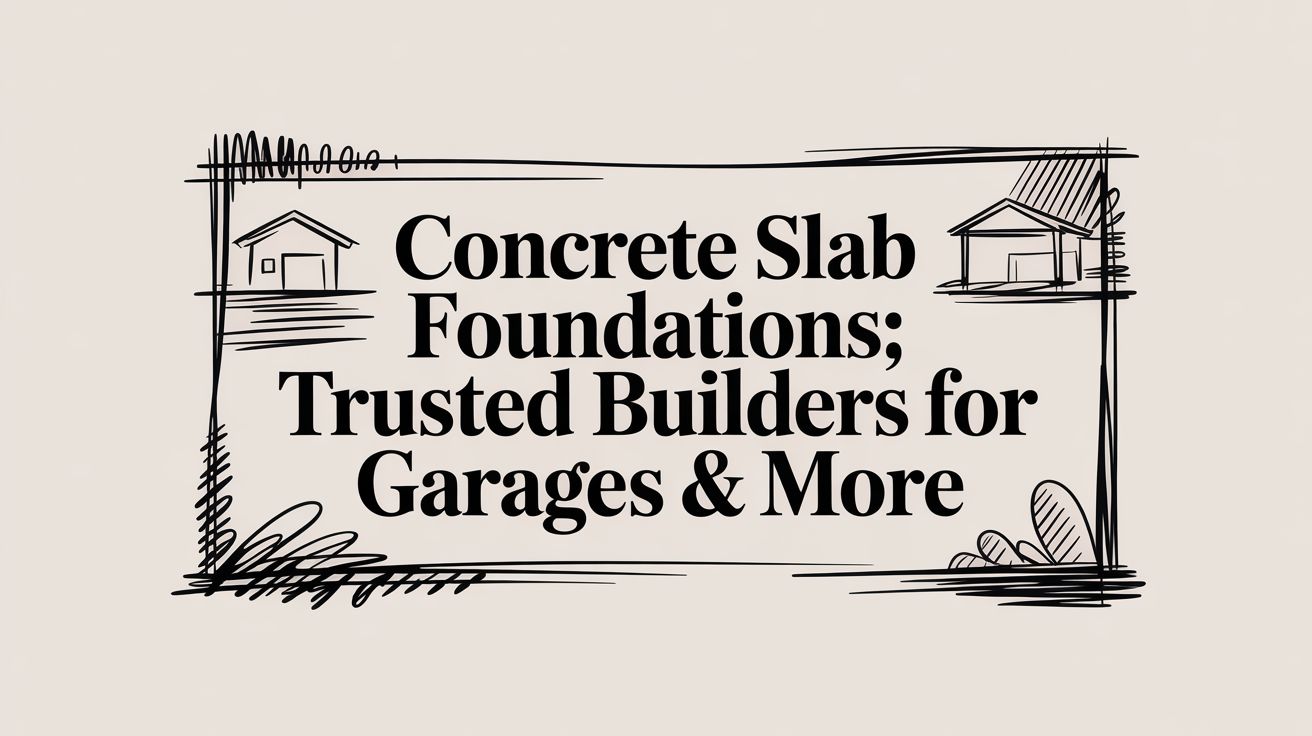concrete slab foundations ad