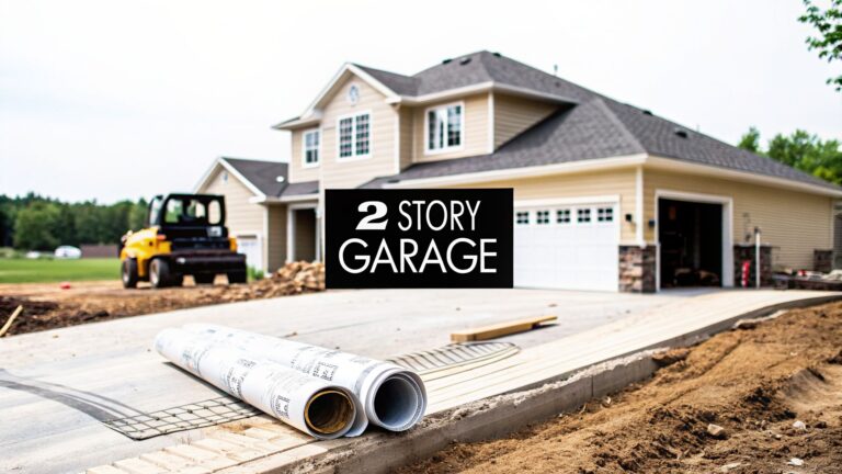 Your Guide to Building a 2 Story Garage in PA MD DE and NJ 10 2 story garage construction