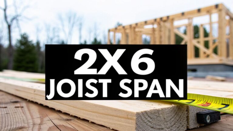 Shed & Garage Foundations in Honey Brook, PA: A Joist Span Guide 21 2x6 floor joist span construction site
