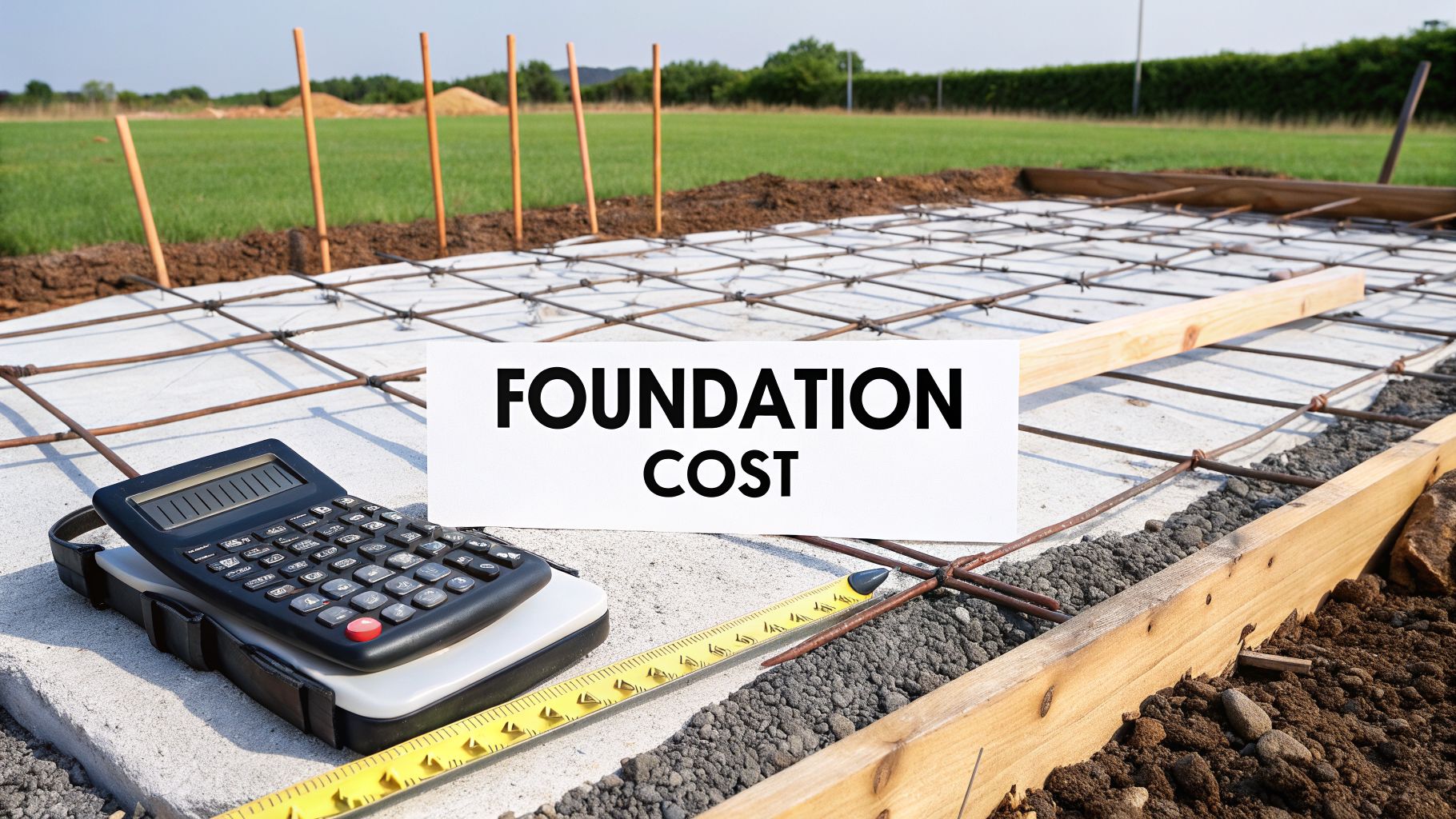 Concrete Foundation Cost Calculator for PA, MD, DE & NJ 1 concrete foundation cost calculator foundation cost