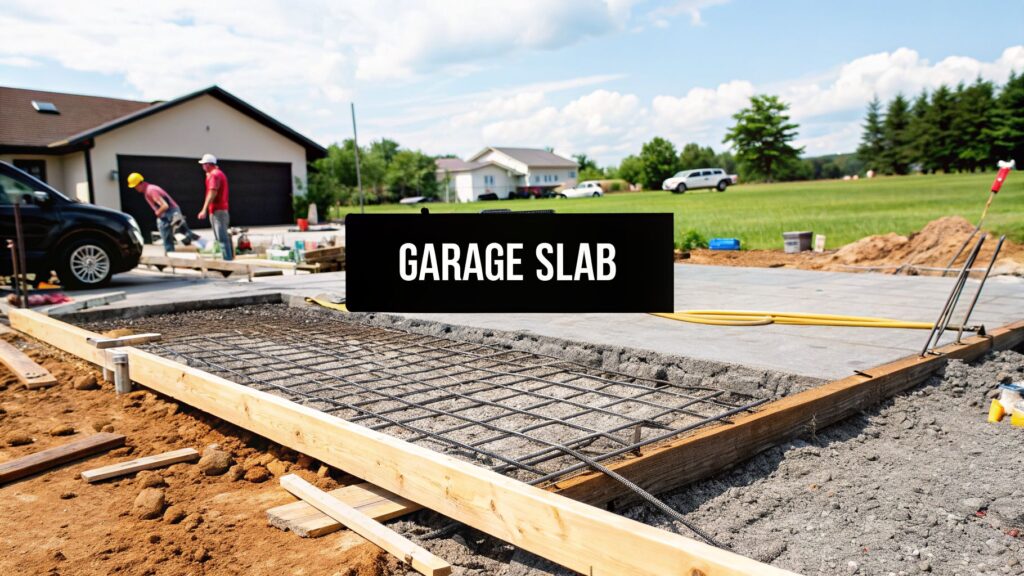 How to Plan a Cement Foundation for a Detached Garage 3 Detached Garage Cement Foundation