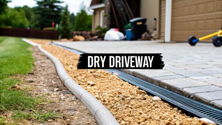 gravel driveway drainage solutions driveway drainage