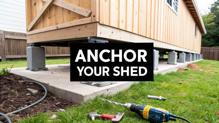 Shed Foundation & Anchoring Services in Lancaster, PA 6 how to anchor a shed shed anchoring