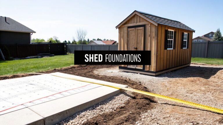 Shed Foundations Near Me in PA: 10 Actionable Ideas for Your Project 18 ideas for small sheds shed foundation