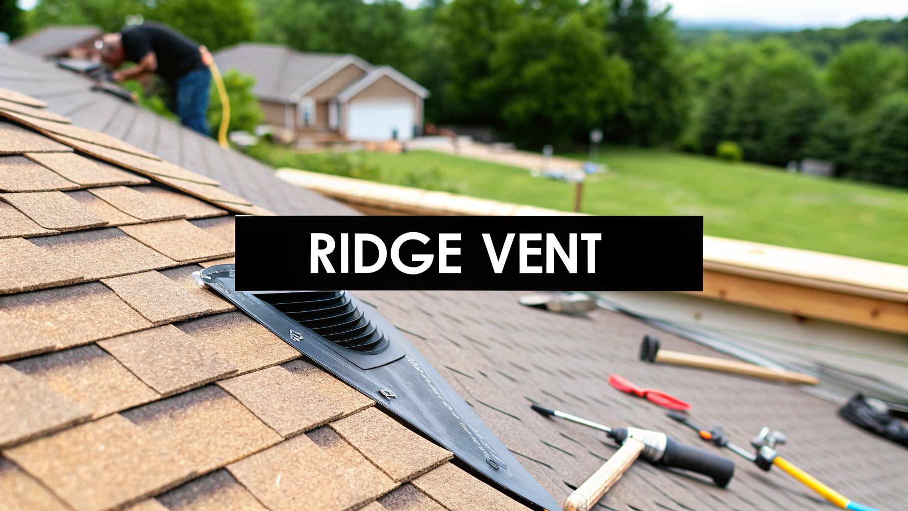 ridge vent for shed ridge vent