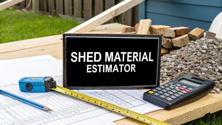 Your Guide To The Shed Material Estimator For PA Projects 30 shed material estimator material estimation
