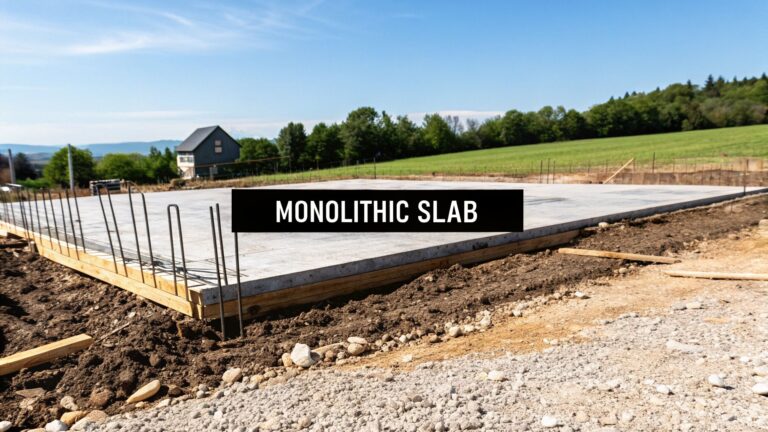 Monolithic Slab Foundations in Honey Brook, PA 31 what is a monolithic slab foundation monolithic slab