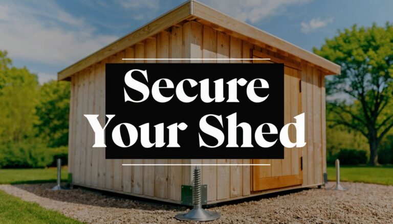 How To Secure Shed To Ground: Top Foundation Methods 17 how to secure shed to ground shed anchors