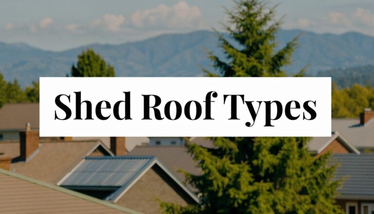 Roof Shed Types: A Guide for PA & MD Homeowners 16 roof shed types residential architecture