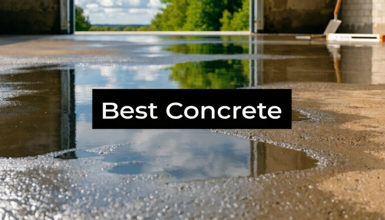 The Best Concrete for Garage Floor: Expert Choices 1 best concrete for garage floor wet concrete