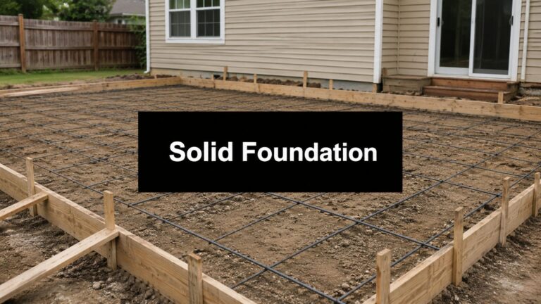 Concrete Pads for Decking: Build a Solid 2026 Foundation 27 concrete pads for decking construction site