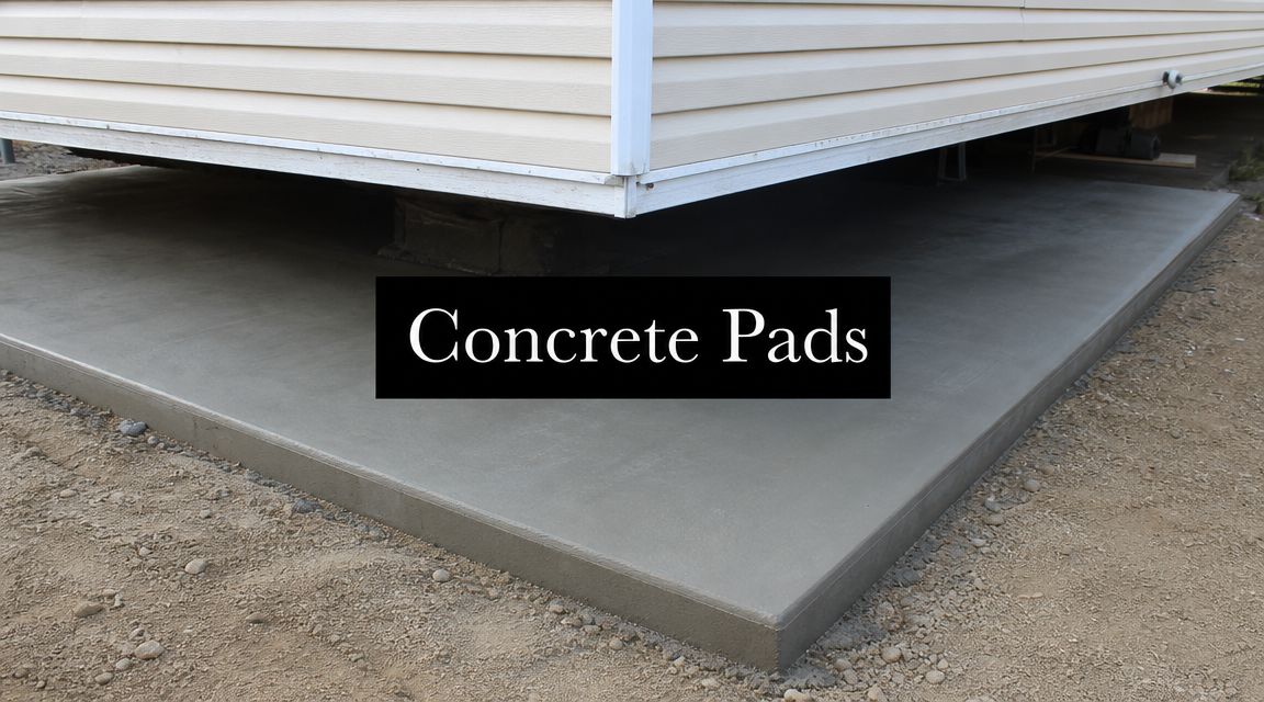 Concrete Pads for Mobile Homes: A PA & MD Guide (2026) 1 concrete pads for mobile homes concrete pad