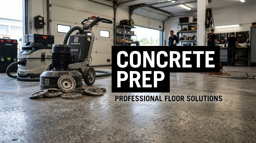 Garage Floor Grinder: A Pro Guide to Concrete Prep 1 garage floor grinder concrete grinder