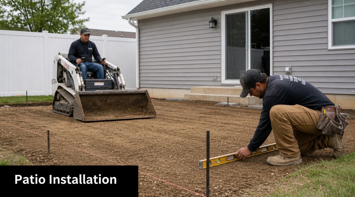 Concrete Patio vs. Deck: Make the Right Choice 4 Installation Process and Site Preparation