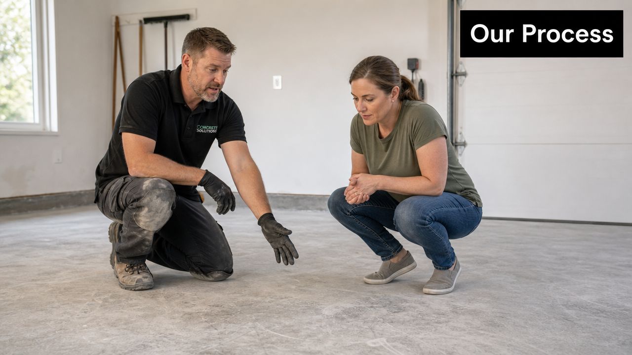 Garage Floor Grinding: PA, MD, DE, NJ Experts 3 The Firm Foundations Grinding Process From Start to Finish