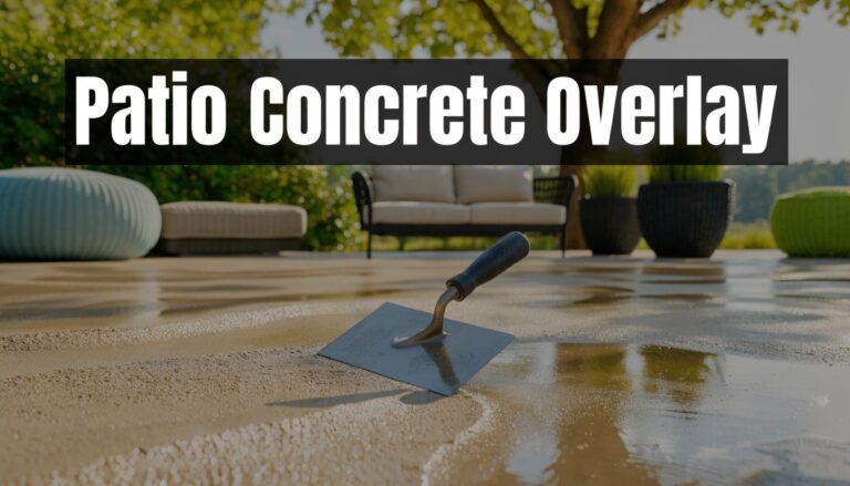 Patio Concrete Overlay: Enhance Your Outdoor Living 30 patio concrete overlay trowel