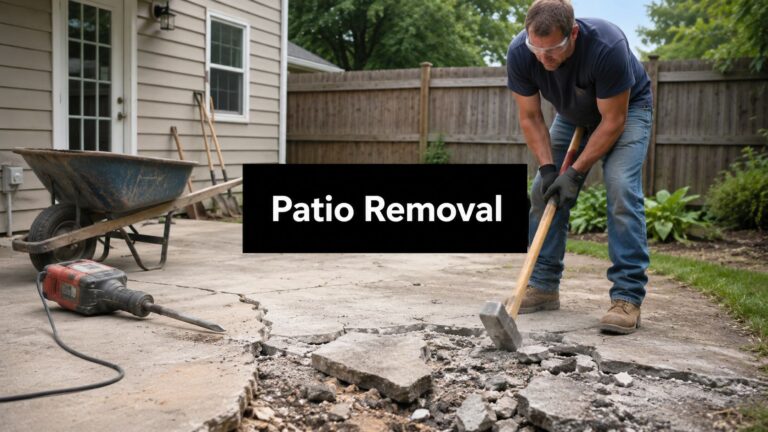 Concrete Patio Removal Guide for PA & MD Homeowners 16 concrete patio removal patio removal