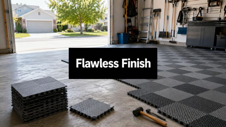 Garage Floor Tiles: Your 2026 Guide to a Flawless Finish 30 garage floor tiles installation