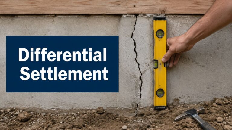 What Is Differential Settlement? Expert Foundation Repair 16 what is differential settlement foundation crack