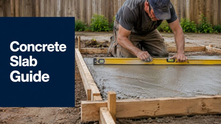 Forming Concrete Slab: PA & MD Homeowner's Guide 2026 6 Concrete Foundation