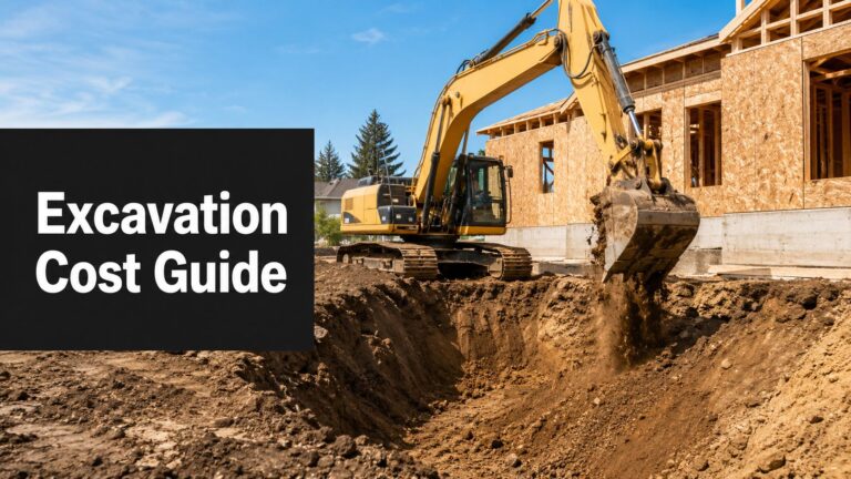Foundation Excavation Cost Guide for Pennsylvania Homeowners 32 foundation excavation cost excavator digging
