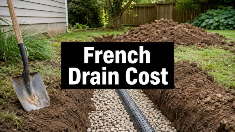 French Drain Installation Cost: 2026 Guide for PA, MD, DE 1 french drain installation cost drainage excavation
