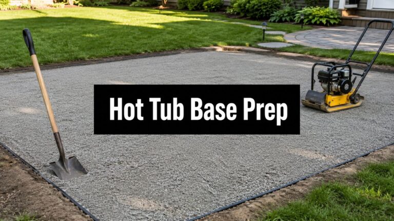 Hot Tub Base Preparation for Lasting Support 27 hot tub base preparation gravel base