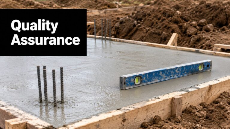 Firm Foundations: Quality Assurance Processes Explained 1 quality assurance processes concrete foundation