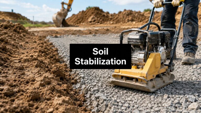 Soil Stabilization Methods: Guide for Foundations 39 soil stabilization methods plate compactor