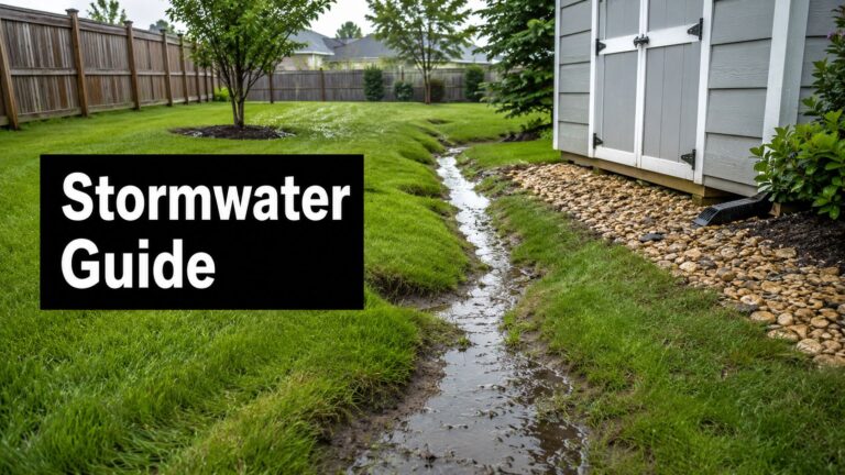 Stormwater Management Guide for PA, MD, DE, and NJ 11 stormwater management drainage swale