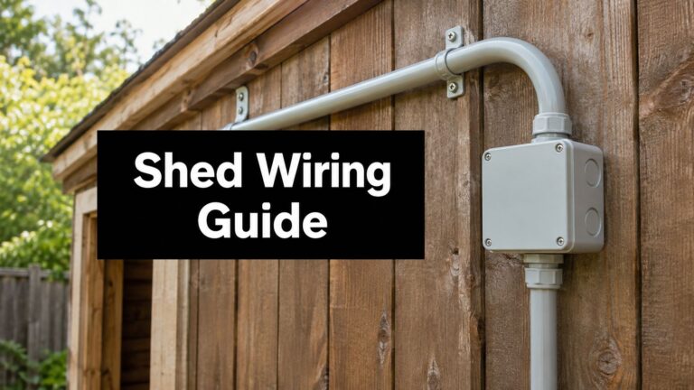 Basic Wiring Diagram for Shed: Safe Code Guide 2026 14 basic wiring diagram for shed electrical conduit