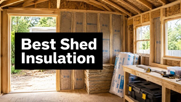 Best Insulation for Sheds a Practical 2026 Guide 39 best insulation for sheds insulation installation