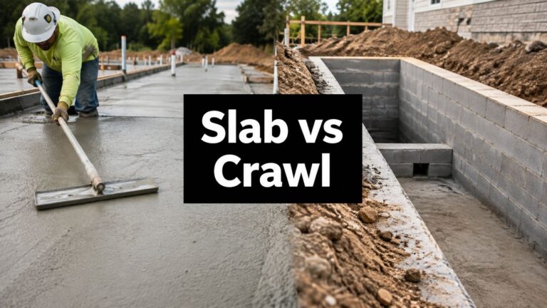 Concrete Slab Foundation vs Crawl Space in PA, MD, DE, NJ 4 concrete slab foundation vs crawl space construction comparison