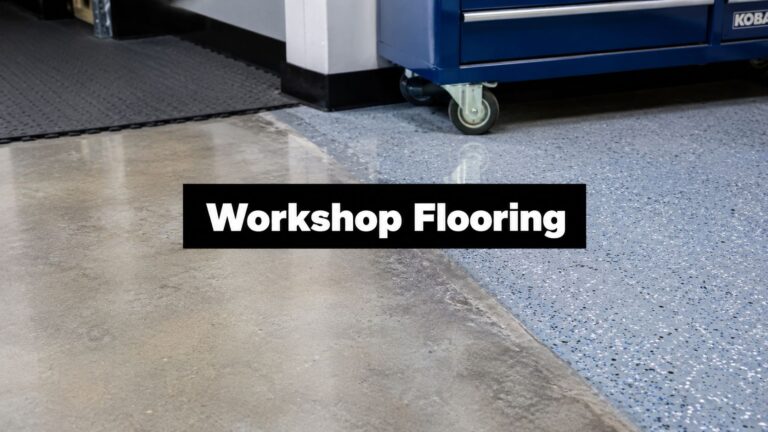 Flooring for Workshop Slabs and Shed Pads That Last 30 flooring for workshop garage floor