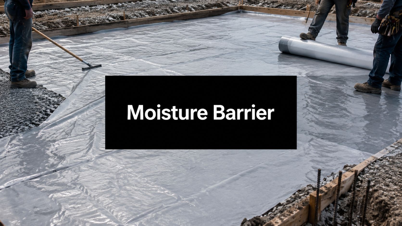 Foundation Moisture Barrier Guide for PA, MD, DE, and NJ 1 foundation moisture barrier installation