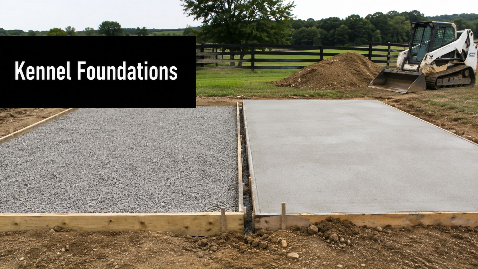 Kennels with Runs: Foundation and Site Prep Guide 1 kennels with runs concrete foundation