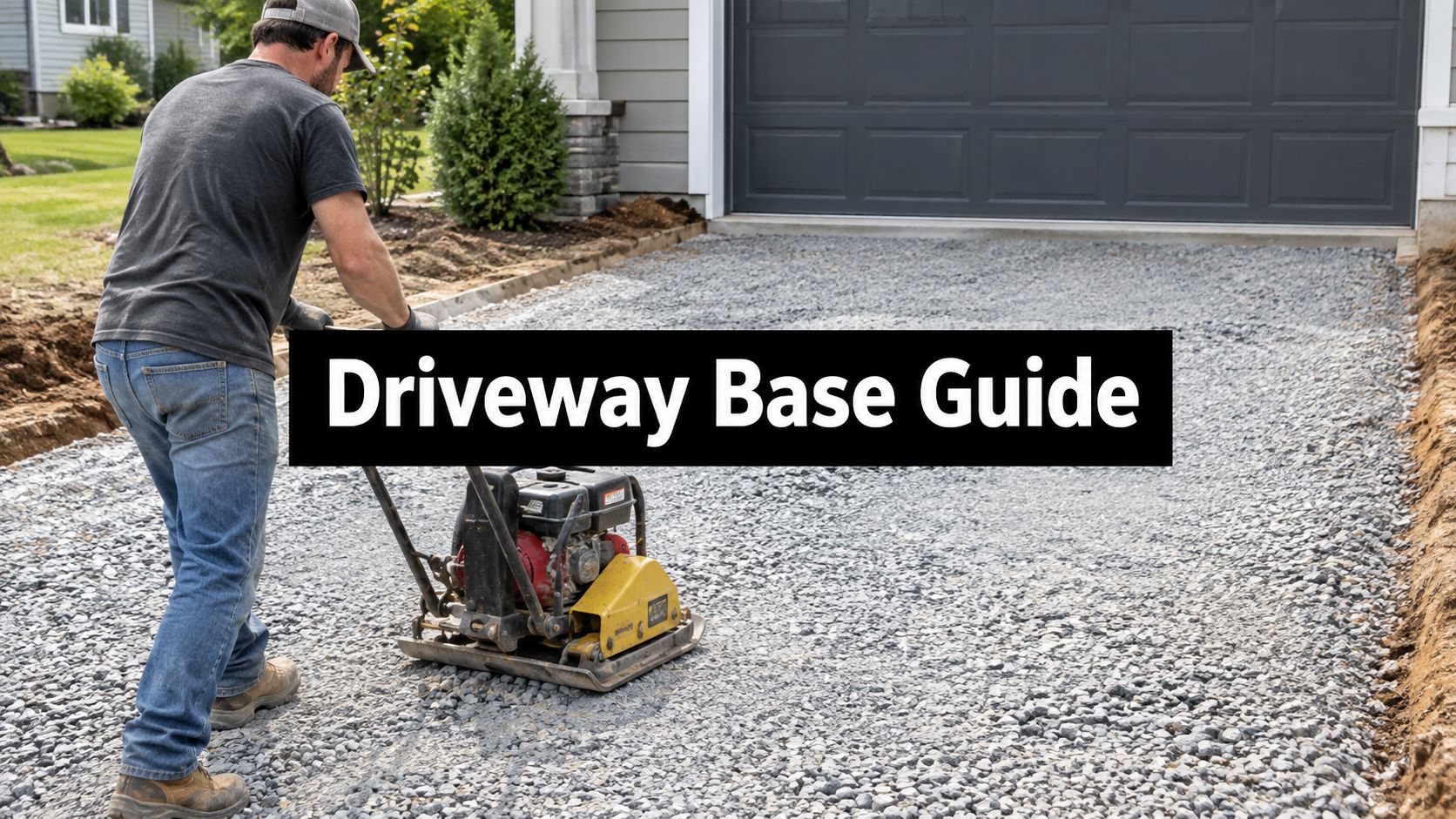 Concrete Driveway Gravel Base Thickness Guide for 2026